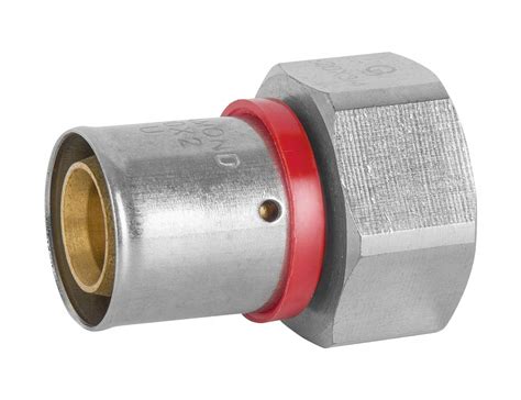 ZŁĄCZKA PEX PÓŁŚRUBUNEK ZAPRASOWYWANA ZACISKANA MOSIĄDZ 20x3/4" GW ...