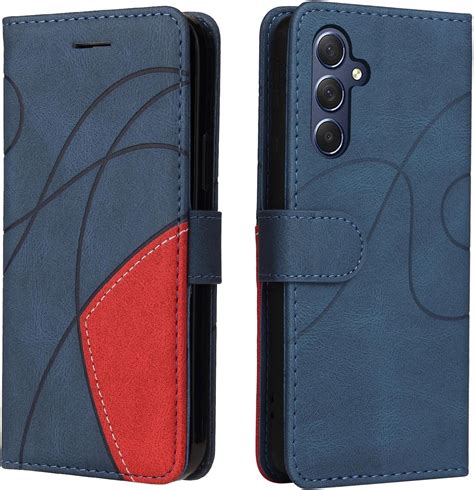 LOLFZ Wallet Case for Samsung Galaxy A25 5G, Magnetic Flip Leather Case ...