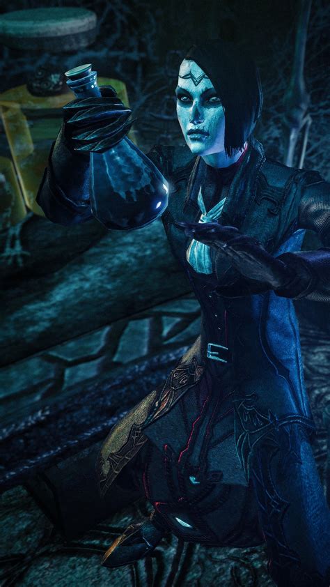 For the #TESOctober theme "Brew," I shared a still of my necromancer ...