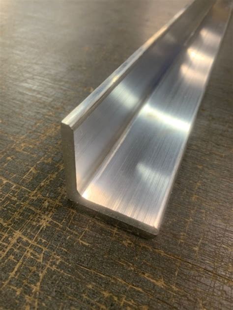 2" X 2" X 1/4" Thickness (0.250") 6061 Aluminum Angle, Pick Your Length ...