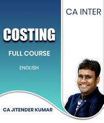 CA Inter Costing English Video Lectures