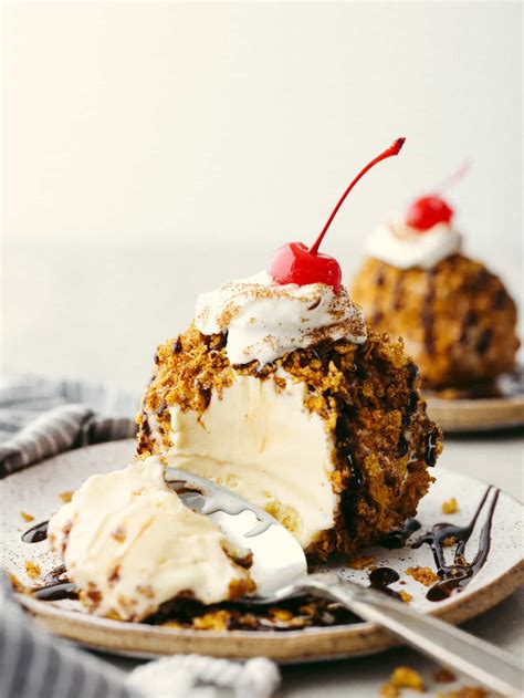 Deep Fried Ice Cream Recipe