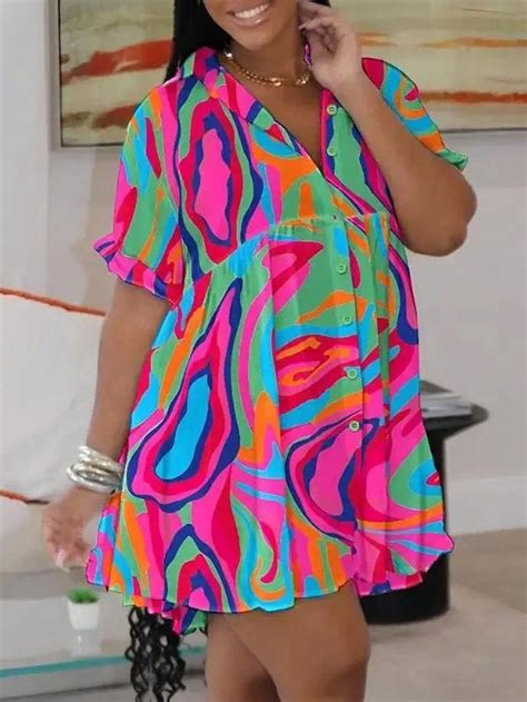 SHEIN USA | Loose shirt dress, Women clothes sale, Clothes for women
