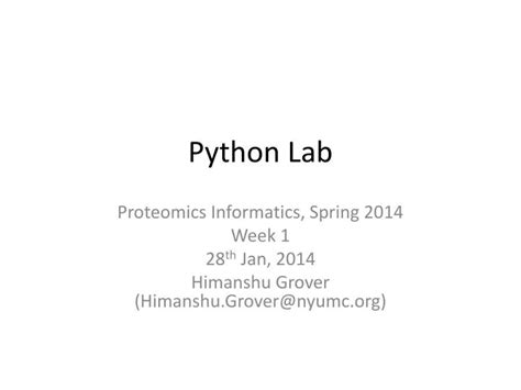 Image result for Python Lab PPT