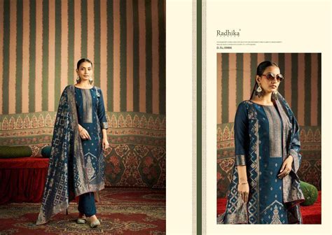 Radhika Fashion Azara Banarashi Adah Vol 9 Cotton Jacquard Dress Material