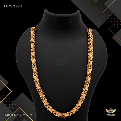 Byzantine link Chain for Man - FMMC1278 – Freemen®