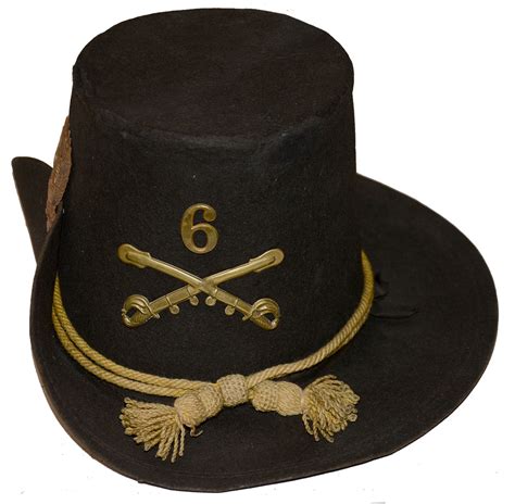 VERY FINE, CIVIL WAR FEDERAL CAVALRY 1858 PATTERN “HARDEE” HAT — Horse ...