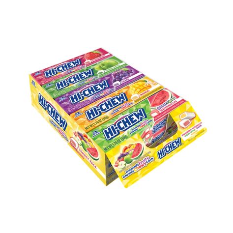 Amazon.com : HI-CHEW Variety Sticks, 15-Pack, Soft & Chewy Candy, 1 ...