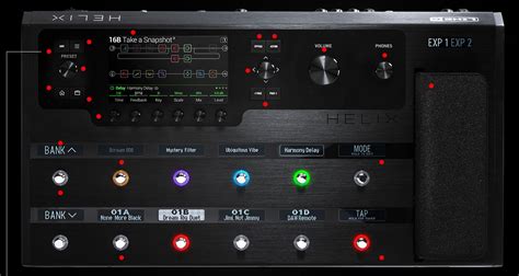 Line 6 Helix Guitar Multi Effect Processor | Priyanka Musical