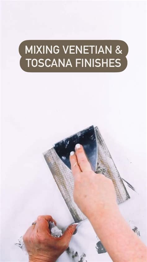 Mixing venetian toscana finishes milk paint venetian plaster paint ...
