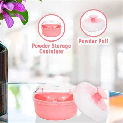 Buy MEE MEE SOFT FEEL POWDER PUFF WITH POWDER (PINK) Online & Get Upto ...