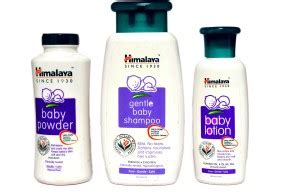 Himalaya Herbals Combo of Gentle Baby Shampoo 200ml & Baby Powder 100g ...