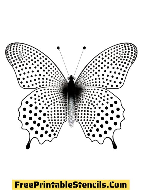 Butterfly Stencil Designs Printable - Printable Stencils