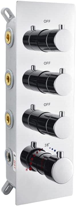 Drettyer Modern Thermostatic 3 Way Shower Valve Replacement, India | Ubuy