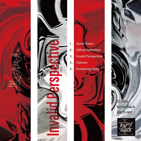 【CD-R】Invalid perspective - 黒いオパール | Kuroi Black