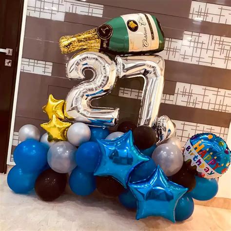 Twenty Seven Heaven Balloon Bouquet | Balloon Decoration in Pune ...