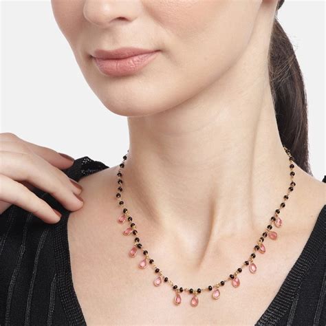 Glimmering Unity 925 Sterling Silver Gold-Plated CZ Mangalsutra – Zavya