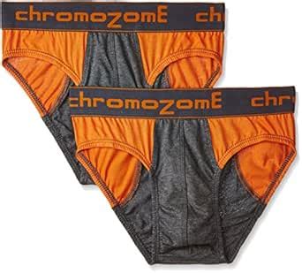 Buy Chromozome Men's Cotton Brief (Pack of 2) (8902733317511_BC02 ...