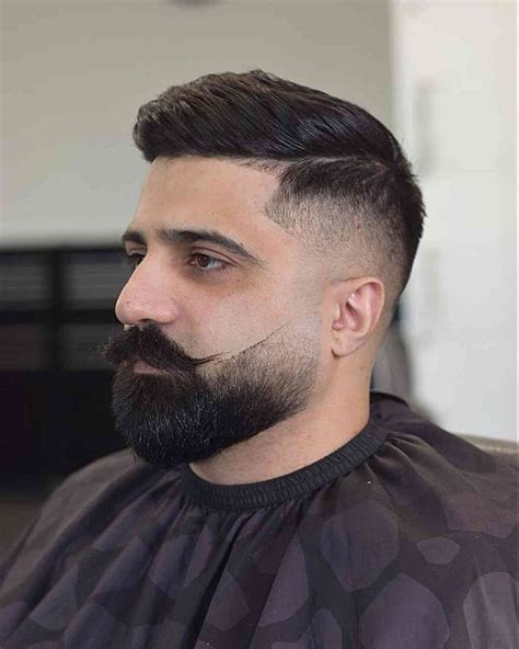 Modern Comb Over Hairstyle Men