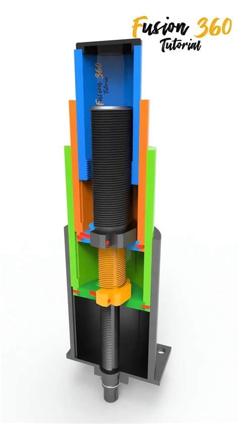 Breno Cruz on Instagram: "Multi-level Telescopic Mechanism.mp4 📌 . . . . . . #solidworks #3d # ...