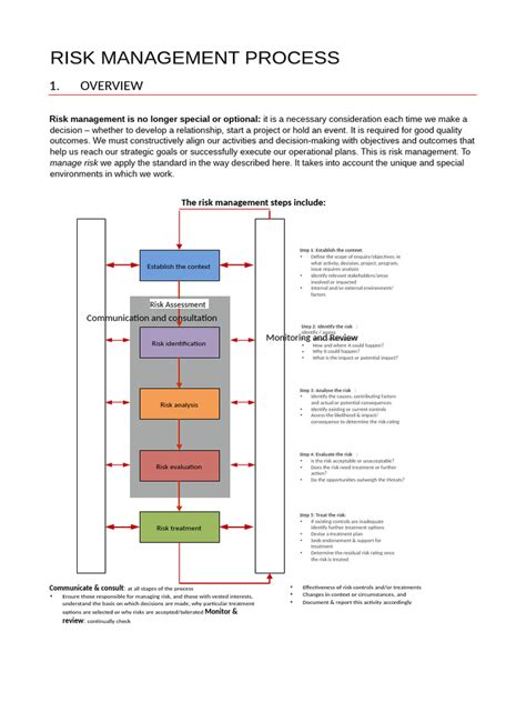 Risk Management Process PDF 的图像结果