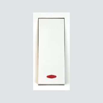 Kolors 25A 1 Way Switch With LED Indicator 1 Module [White] [KBC Vogue ...
