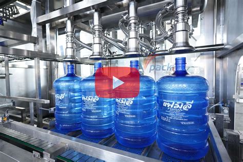 1200bph Automatic 5 Gallon Bottle Bucket Washing / Brushing Machine ...