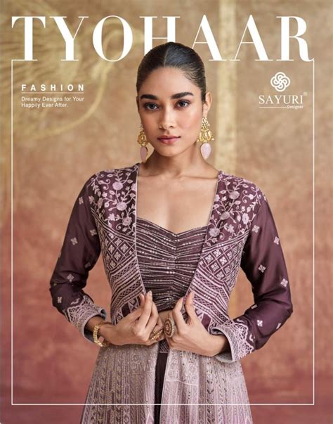 Sayuri Tyohaar Chinon Designer Indo Western Collection