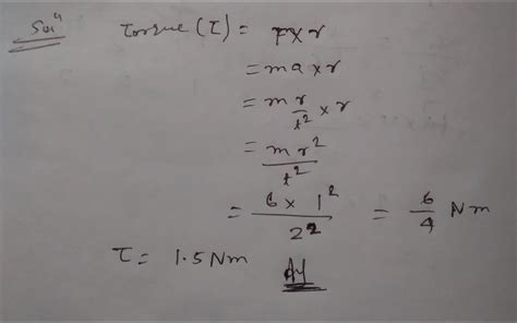 A uniform circular disc of radius i mand mass 6 kg rotates at a rate of ...