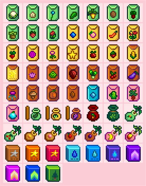 stardew valley seeds recolor - Susi 's Ko-fi Shop - Ko-fi ️ Where ...