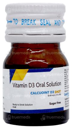Calcijoint D3 Shot Sugar Free Solution 5ml: Uses, Side Effects, Price ...