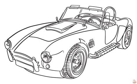 Coloring Pages Of Awesome Cars
