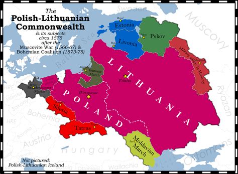 Map Of Poland Lithuania Antique Map Historical Etsy A - vrogue.co