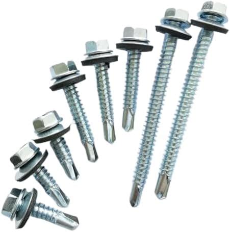 B K JAGAN & CO Hex Head Self drilling Tapping Screws Zinc Plated Carbon ...