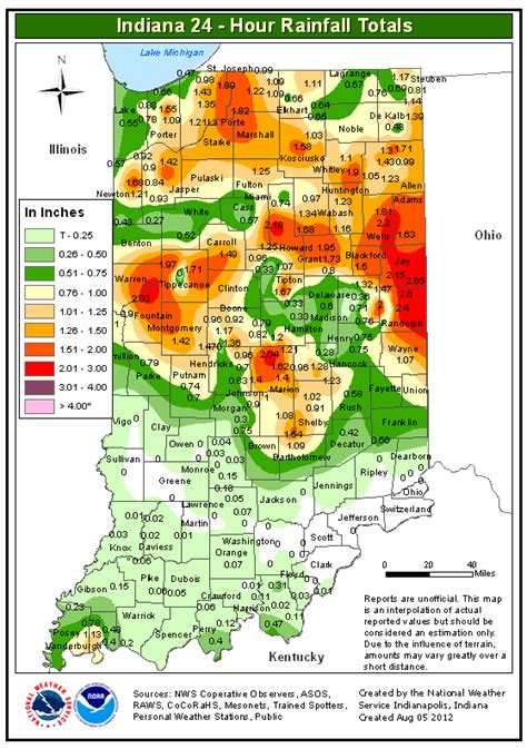 Recap of August 4, 2012 Severe Thunderstorms and Rainfall