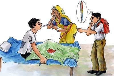 A color coded thermometer - National Innovation Foundation-India