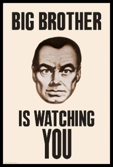 Big Brother Is Watching You Poster