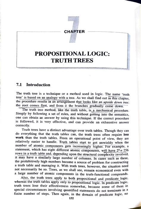 Propositional Logic (LO8C): Truth Trees Method Explained - Studocu