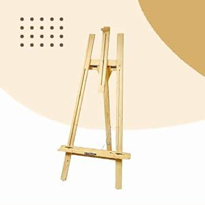 Roger & Moris Spruce Wood Heavy Artist Easel 3 Legs for Painting ...