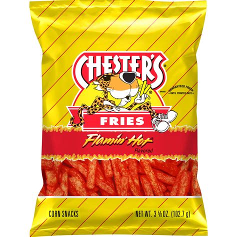 Chesters Fries Corn Snacks Flamin Hot Flavored, 3 58 Nepal | Ubuy
