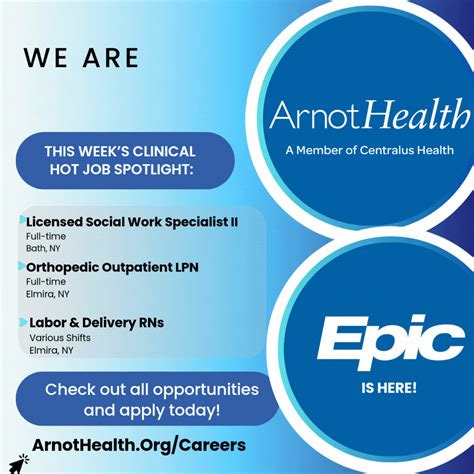 Arnot Health a proud member of Centralus Health is a family driven ...