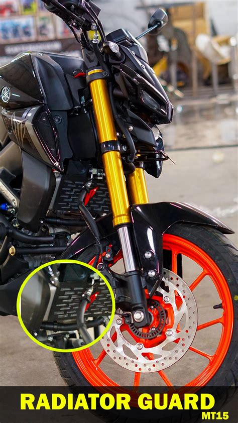 YAMAHA MT 15 RADIATOR GUARD - RD 907