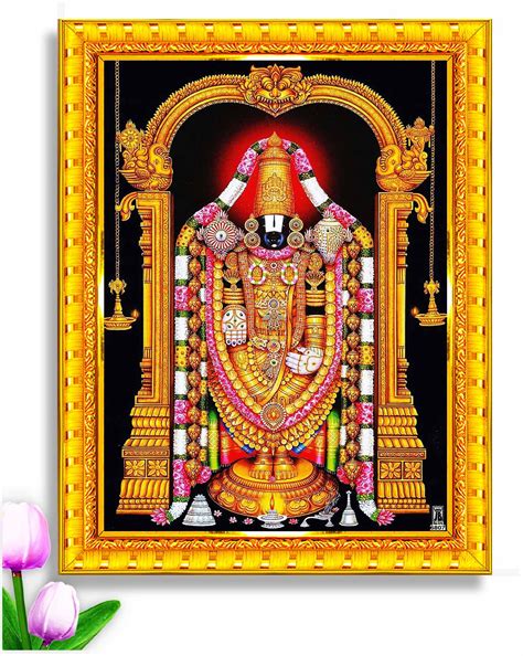 Buy Pavan Photo Laminations Tirupati Balaji Lord Venkateshwara Swamy ...