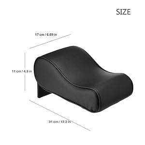 Automaze Center Console Armrest Thick Cushion,Soft Memory Foam PU ...