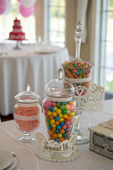 25+ Charming DIY Sweet 16 Table Centerpiece Ideas