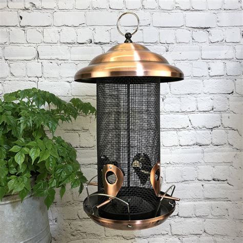 Giant Copper Style Seed Bird Feeder By Garden Selections ...