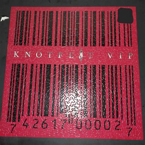 Knotfest VIP puzzle. This puzzle too way too long to complete but is ...