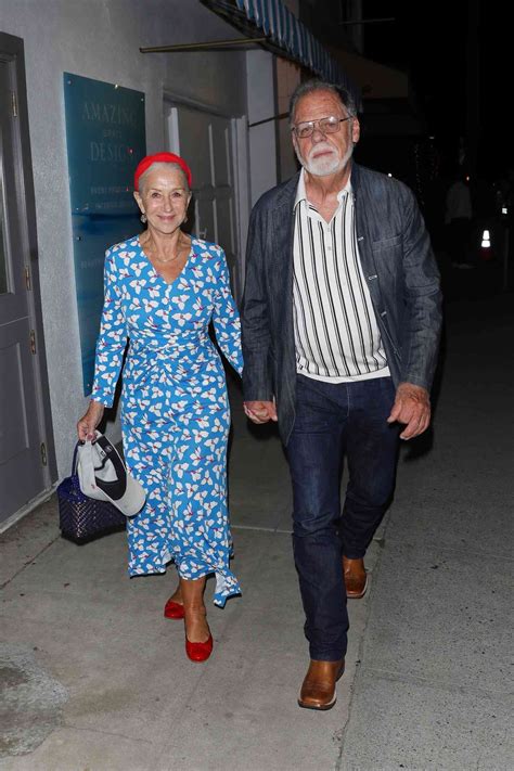 Helen Mirren’s Date Night Dress Is a Long Sleeve Floral Dress