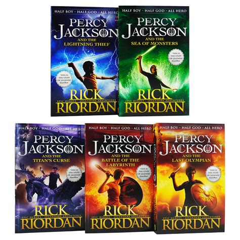 Percy Jackson Book Set
