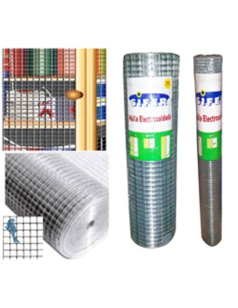 Elektrogeschweißtes Netz von Sifer, 19 x 19 x 1,41, 10-Meter-Rolle